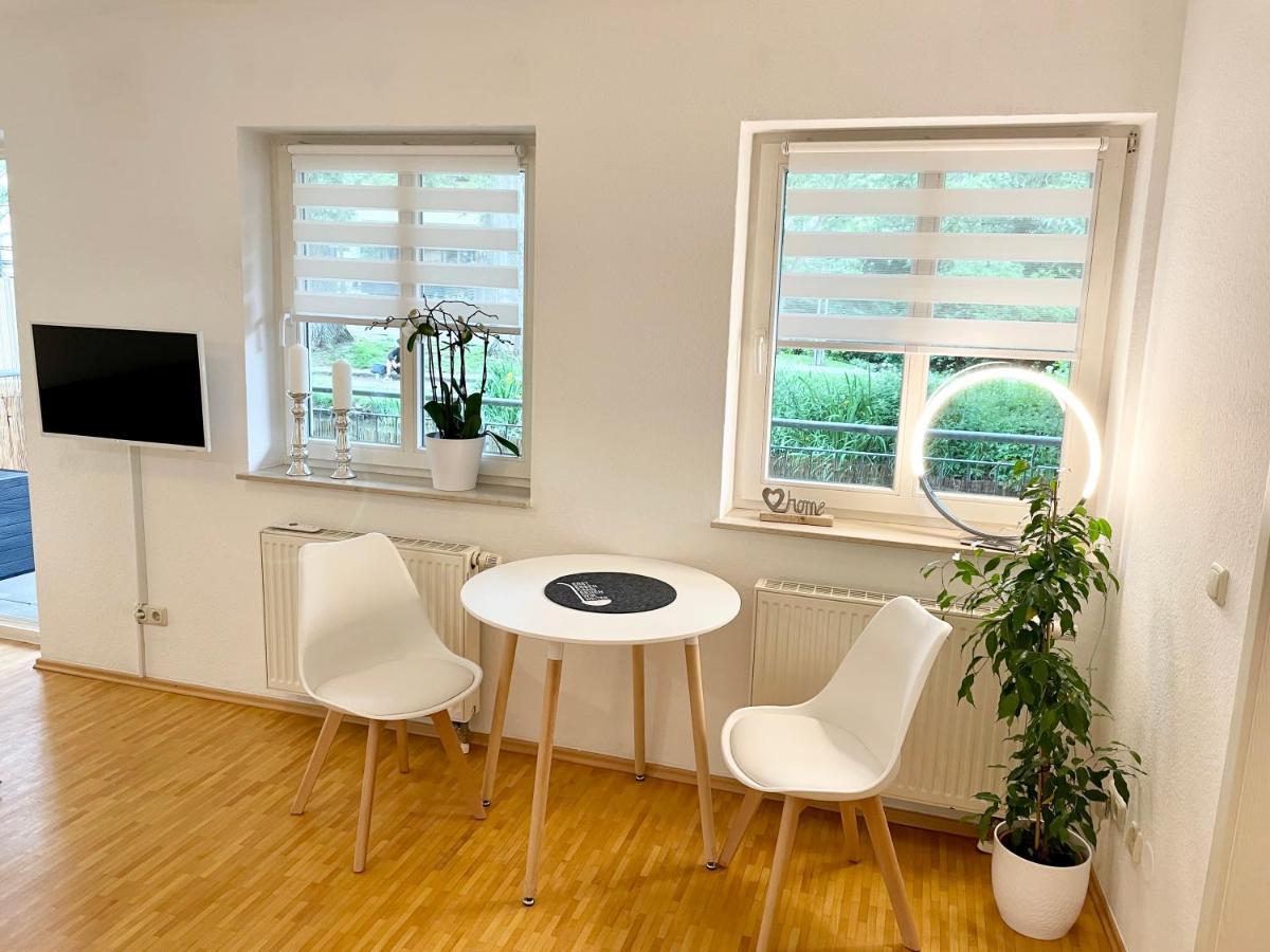 Ferienwohnung Blickfang - Modernes Apartment Direkt In Der Altstadt Von Erfurt Mit Balkon - Beste Lage Und Aussicht מראה חיצוני תמונה