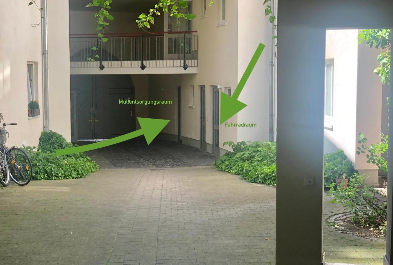 Ferienwohnung Blickfang - Modernes Apartment Direkt In Der Altstadt Von Erfurt Mit Balkon - Beste Lage Und Aussicht מראה חיצוני תמונה